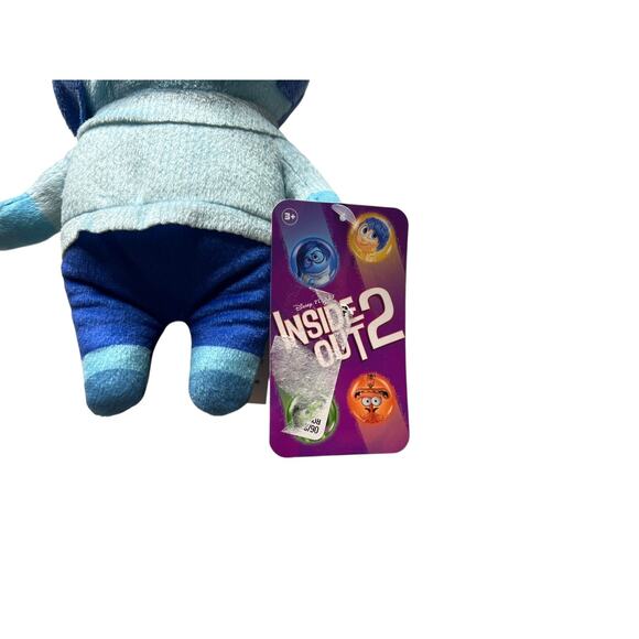 Disney Pixar Inside Out SADNESS 7" Plush Toy doll RARE NWT - Picture 4 of 5